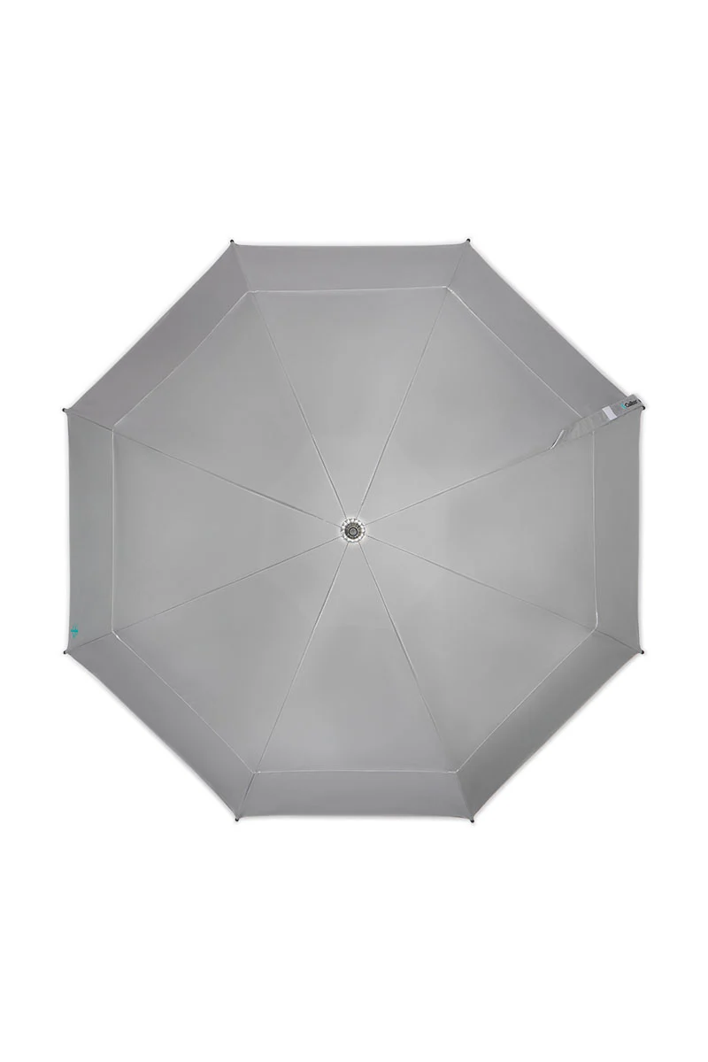 48 Inch Calotta Fashion Umbrella | Silver - Image 2