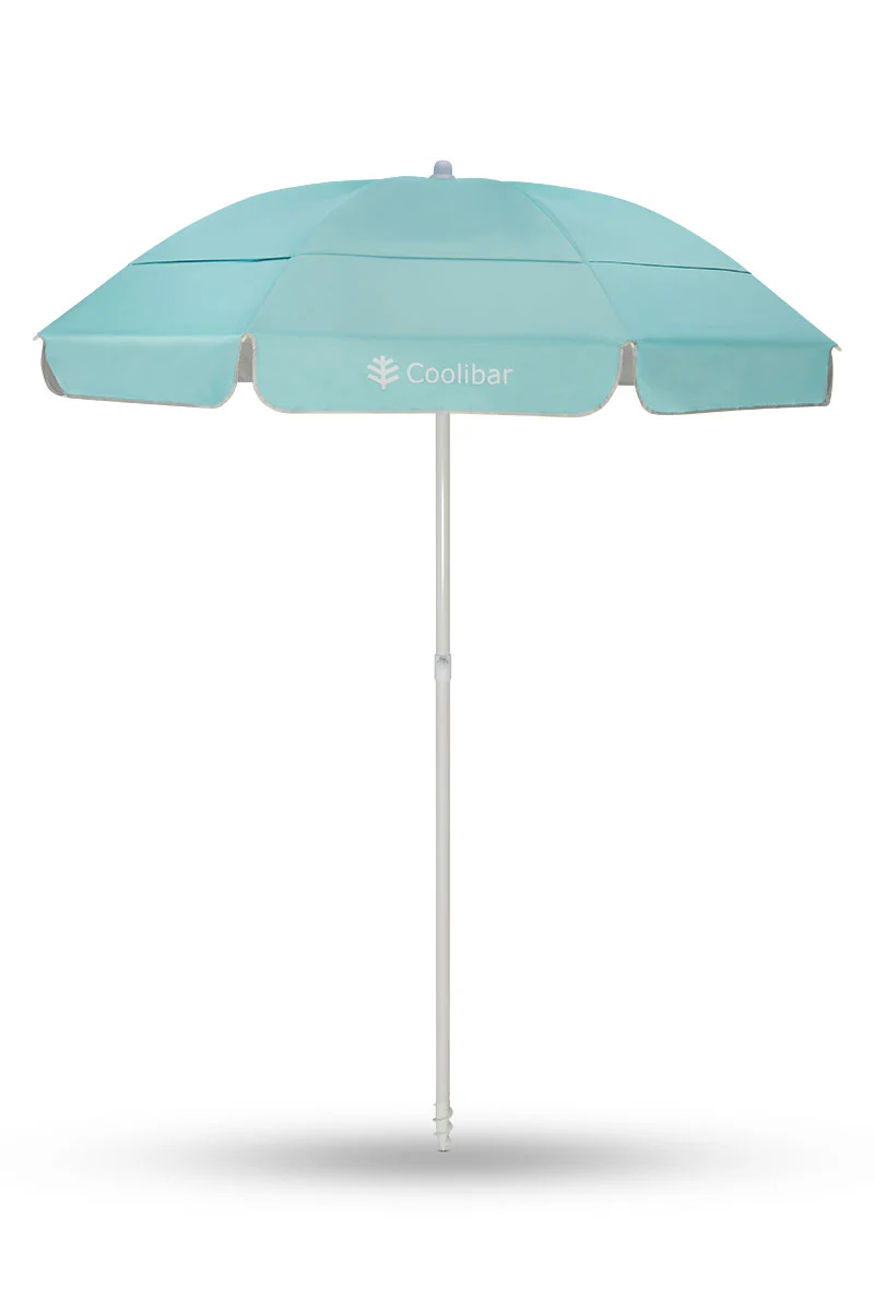 6 Foot Intego Beach Umbrella | Coolibar Blue - Image 5