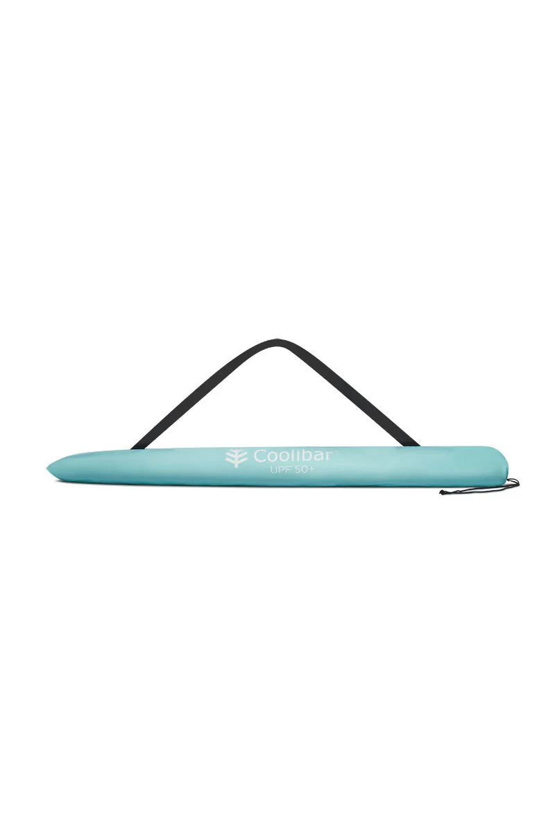 6 Foot Intego Beach Umbrella | Coolibar Blue - Image 6