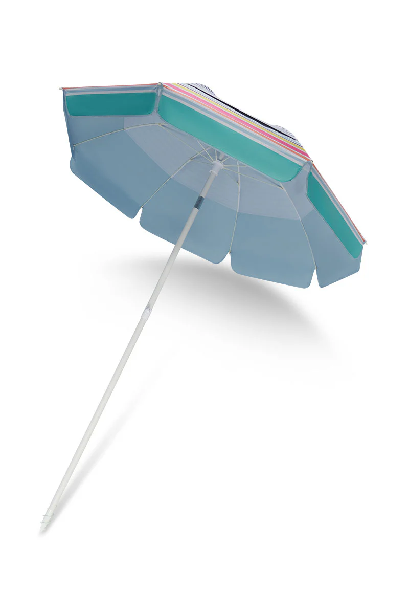 6 Foot Intego Beach Umbrella | Multicolor - Image 2