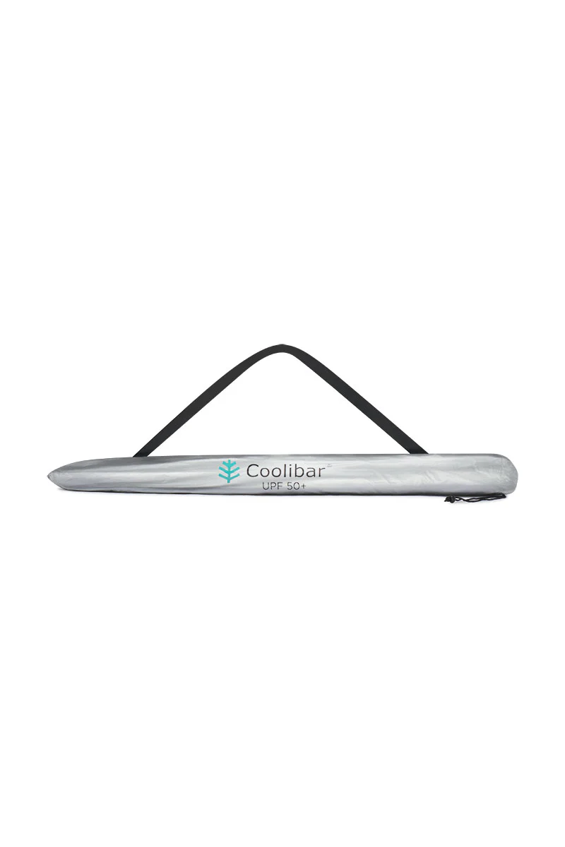 6 Foot Intego Beach Umbrella | Silver - Image 5