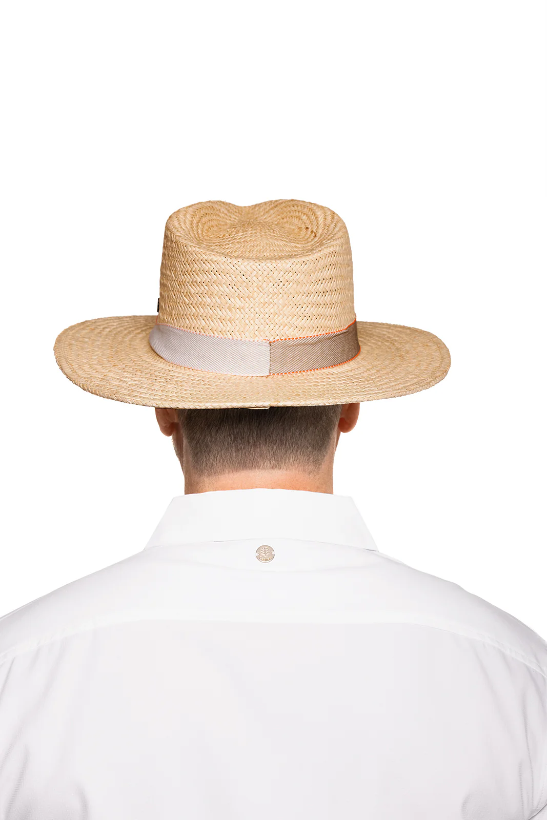 Abaco Palm Straw Pinch Front Fedora | Natural - Image 7