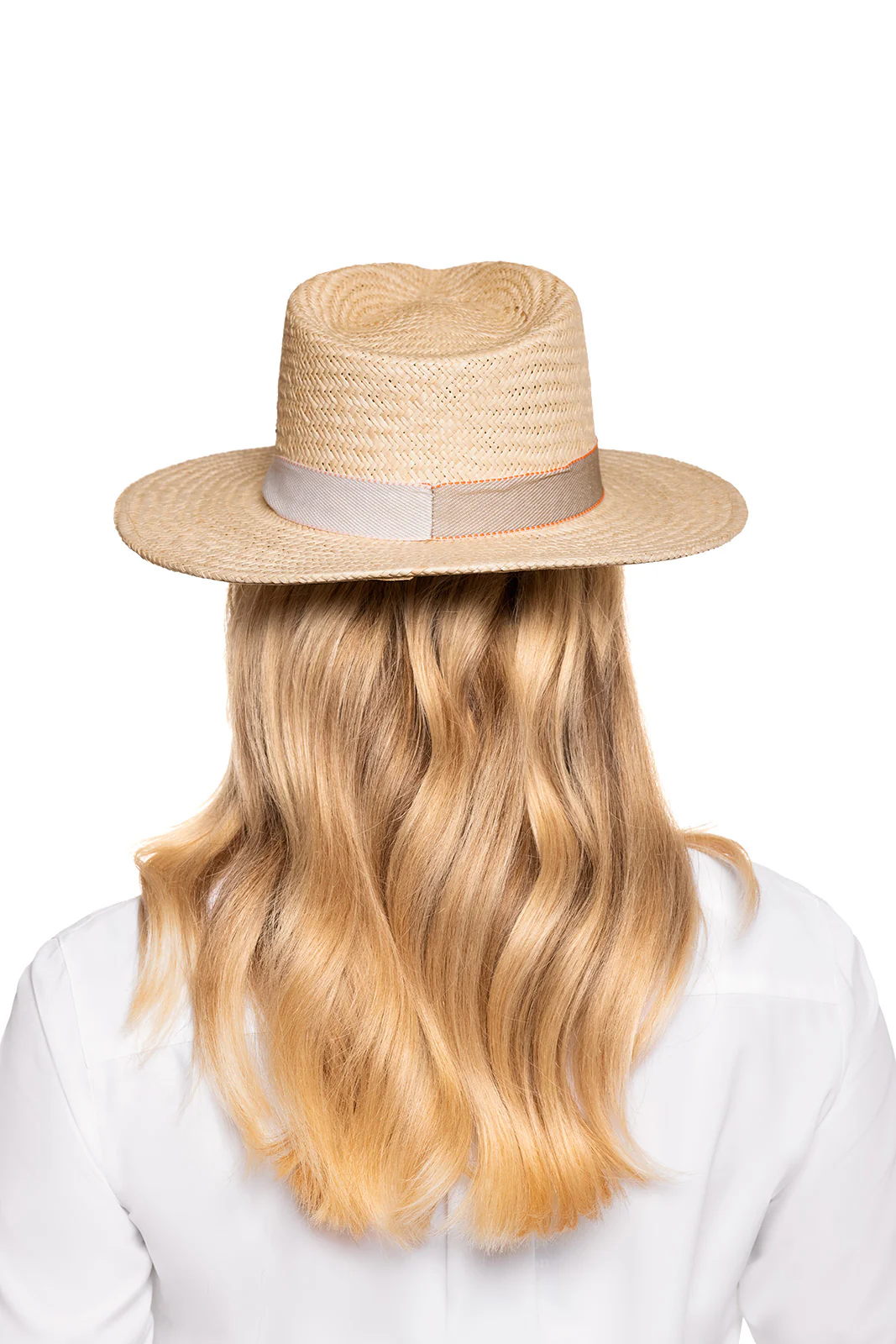 Abaco Palm Straw Pinch Front Fedora | Natural - Image 9