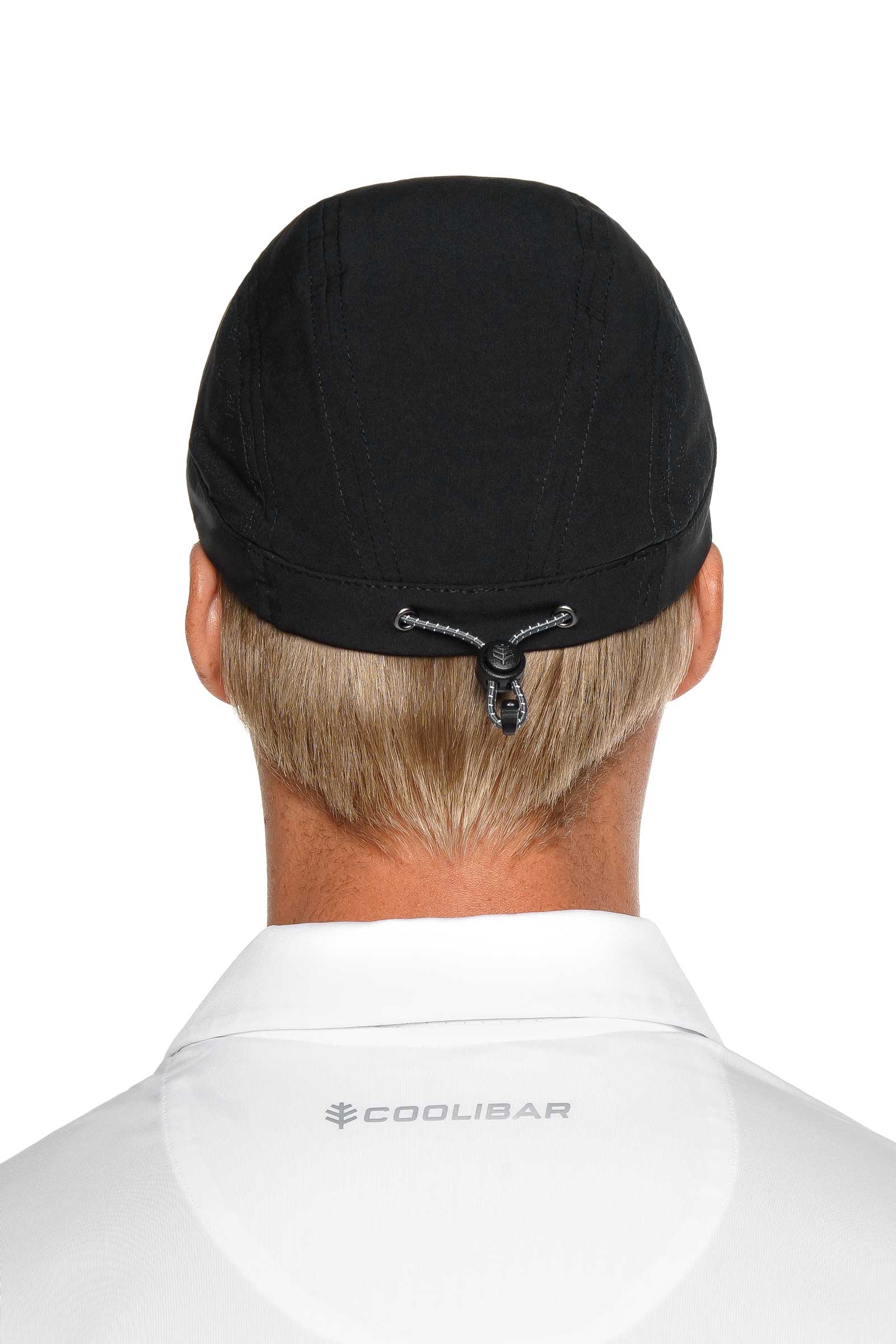Agility Sports Cap with Removable Neck Drape | Black - Image 4
