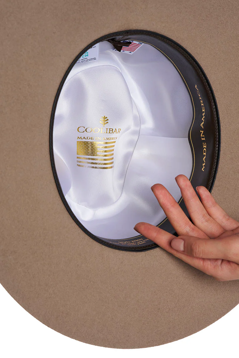 Fort Worth American Made Western Sun Hat | Hazelnut - Image 10