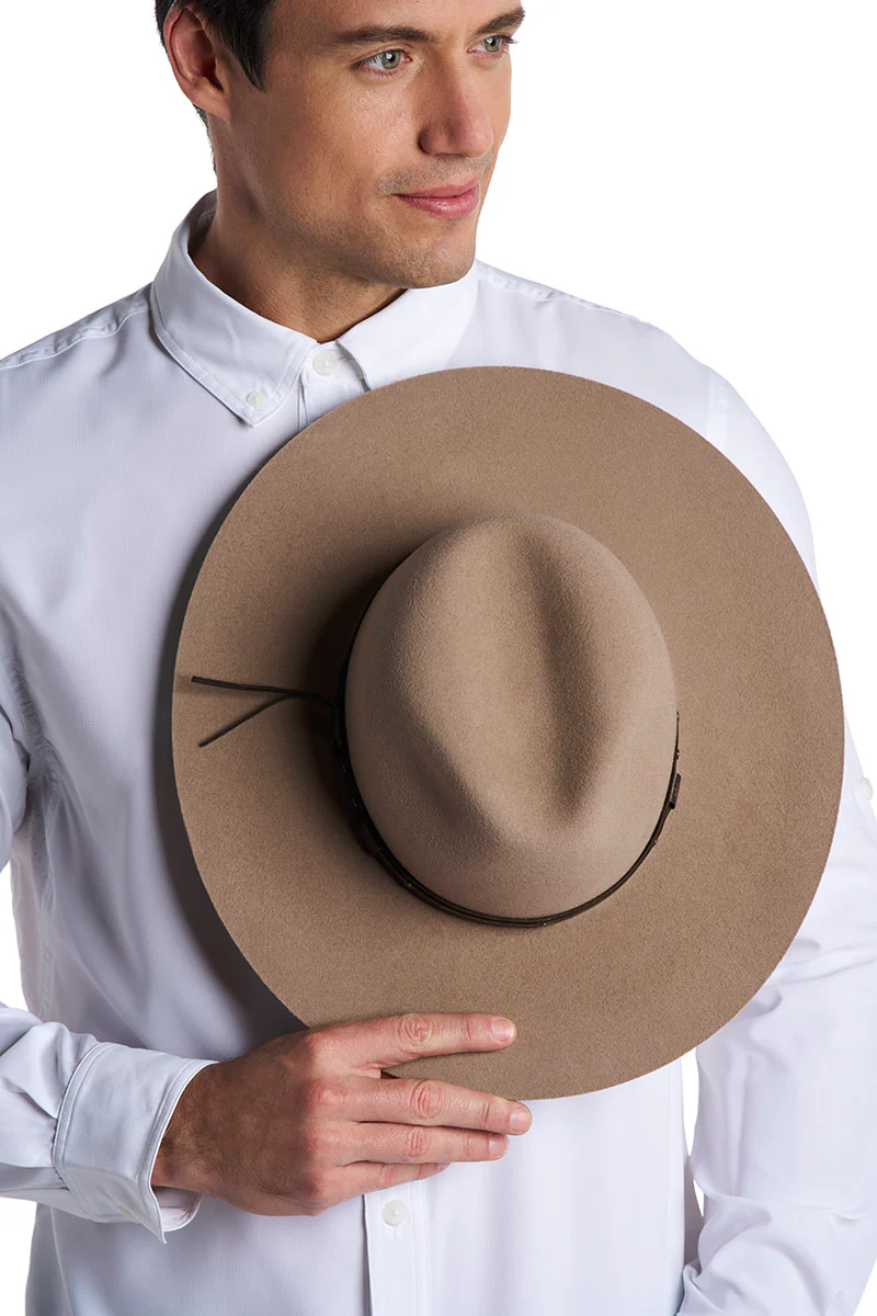 Fort Worth American Made Western Sun Hat | Hazelnut - Image 12