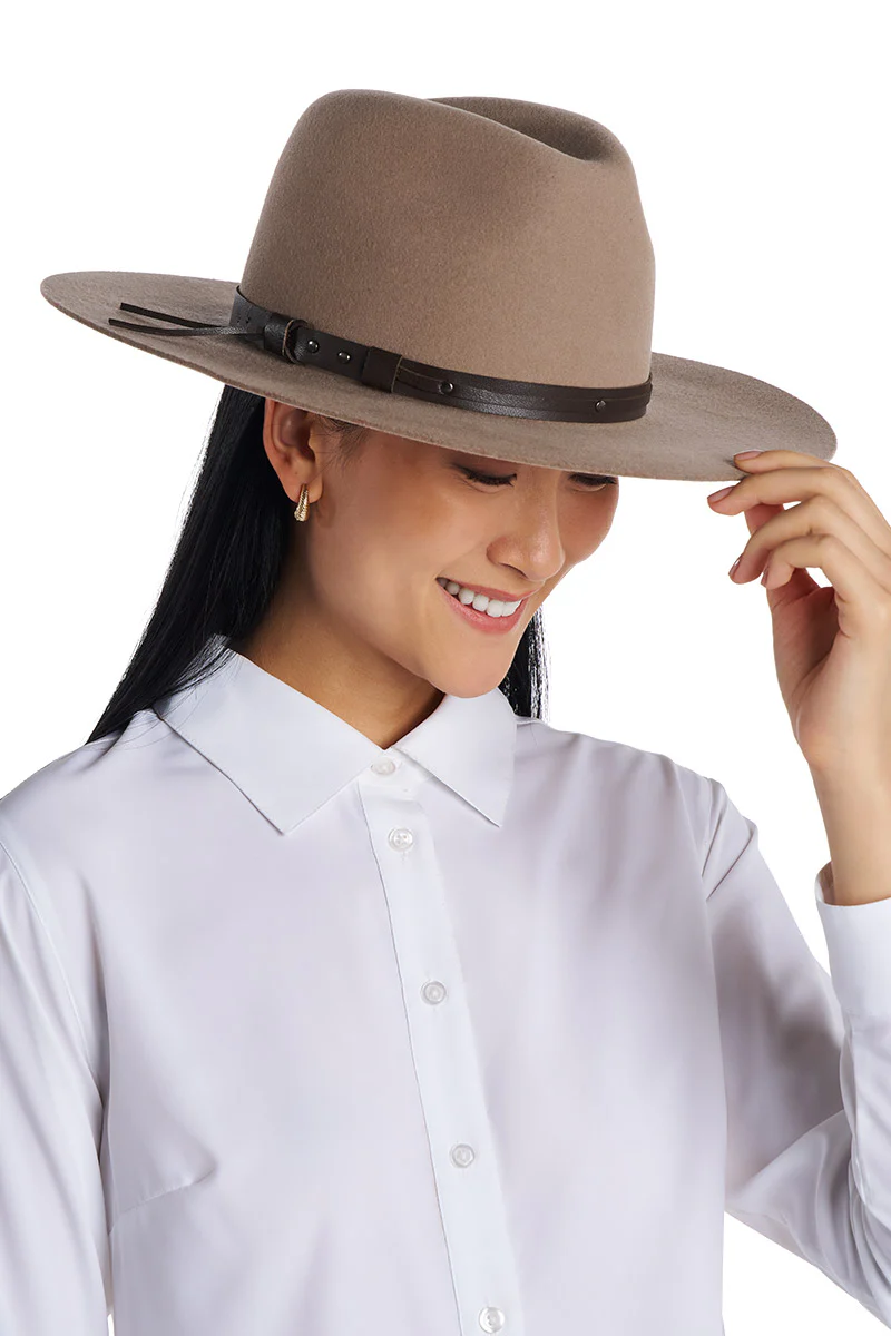 Fort Worth American Made Western Sun Hat | Hazelnut - Image 6