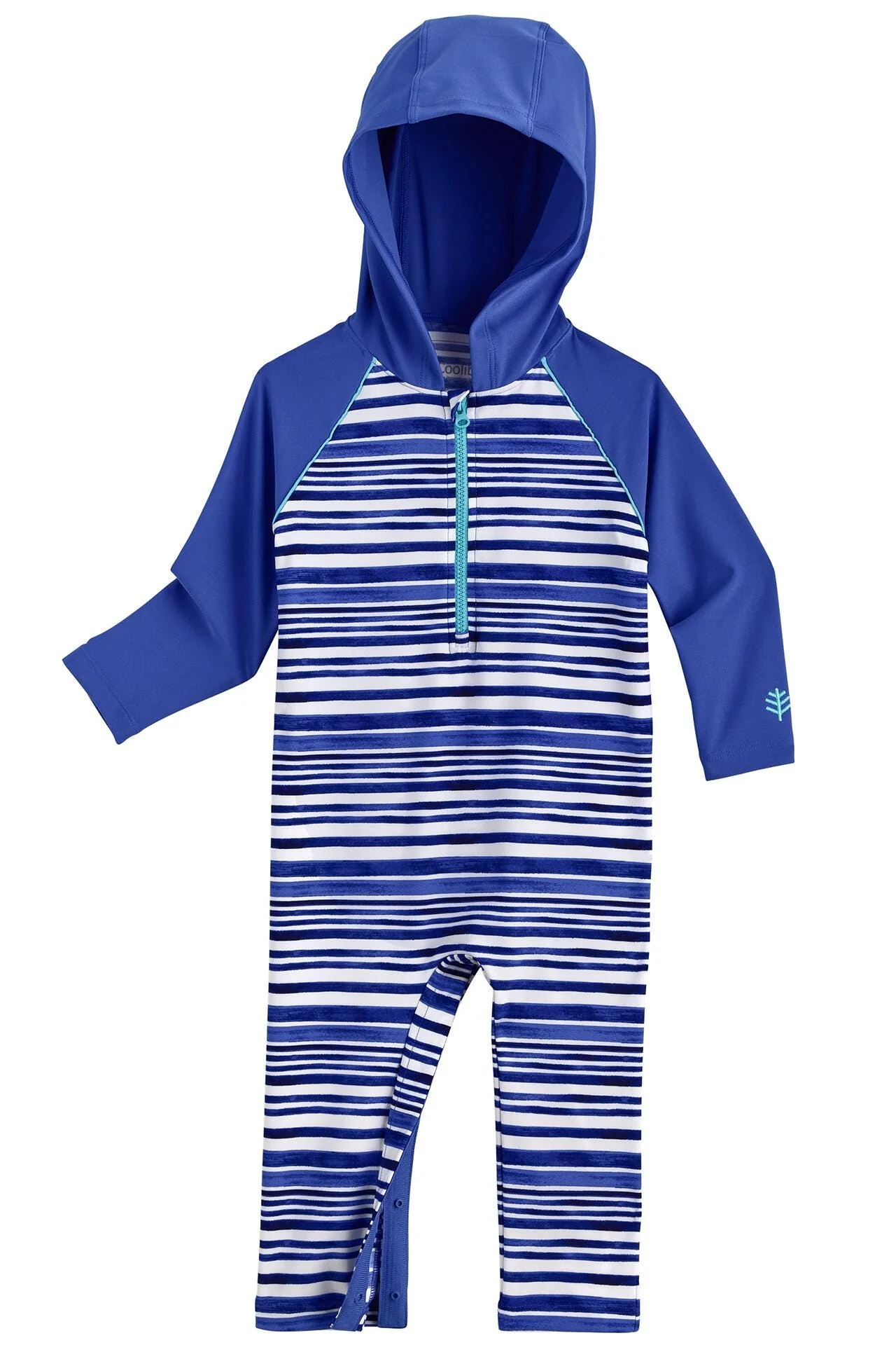 Baby Finn Hooded One-Piece Swimsuit | Regular Parent - Image 2