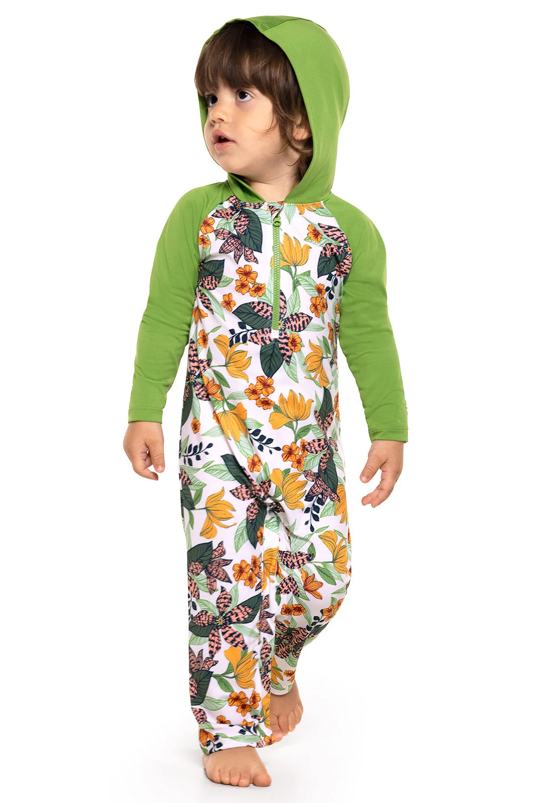 Baby Finn Hooded One-Piece Swimsuit | Regular Parent - Image 6
