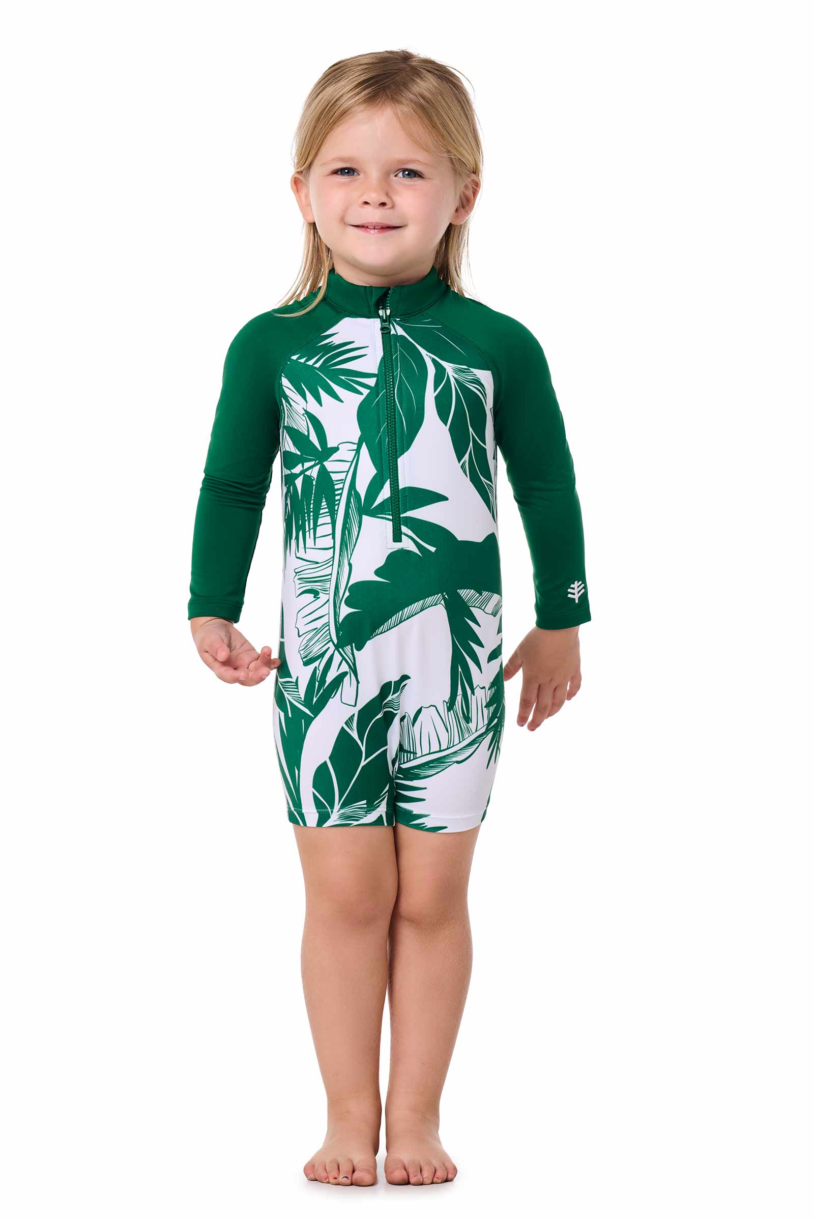 Baby Kohala Neck-To-Knee Swimsuit | Eden Colorblock - Image 2