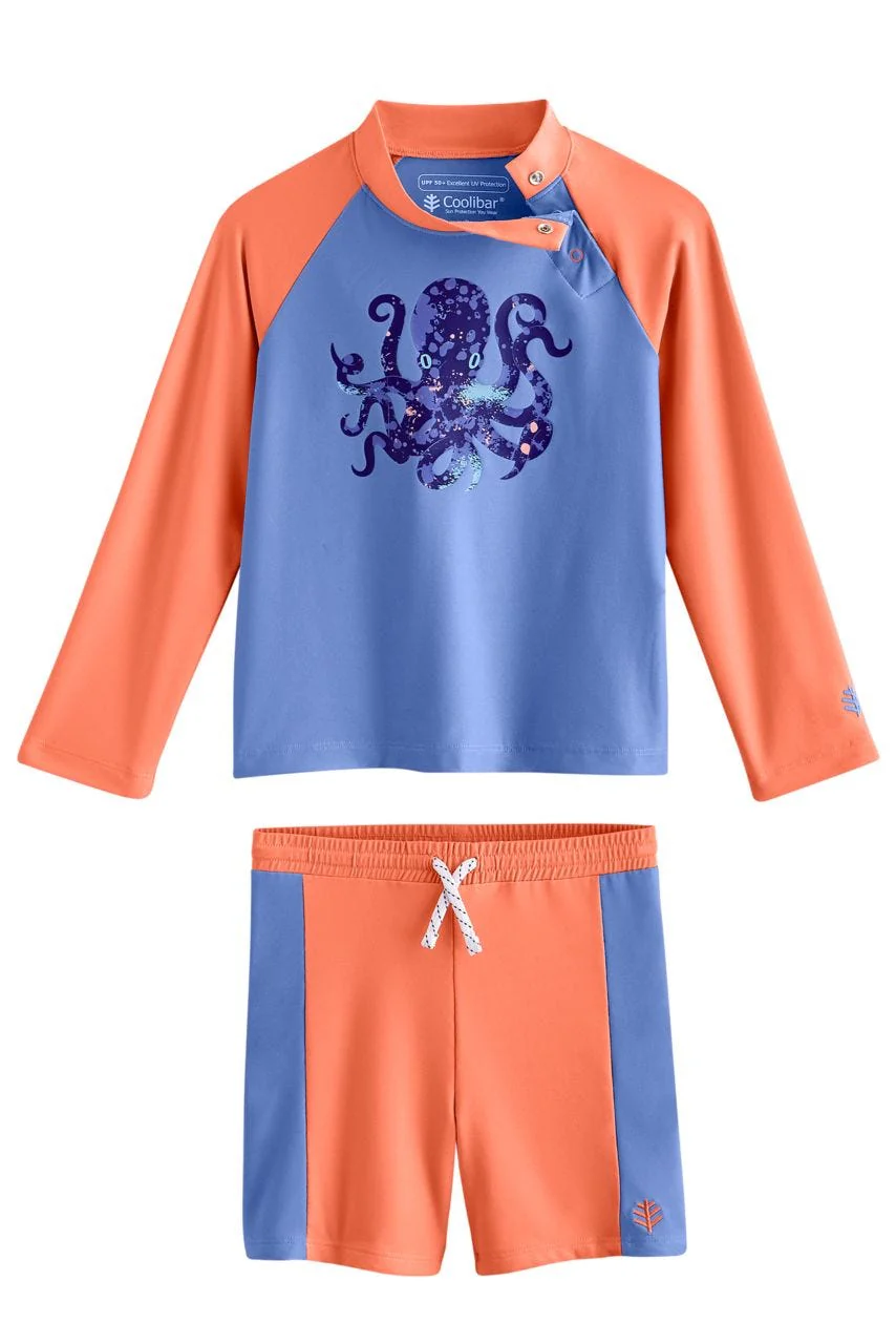 Baby Wave Rash Guard Set | Regular Parent - Image 3