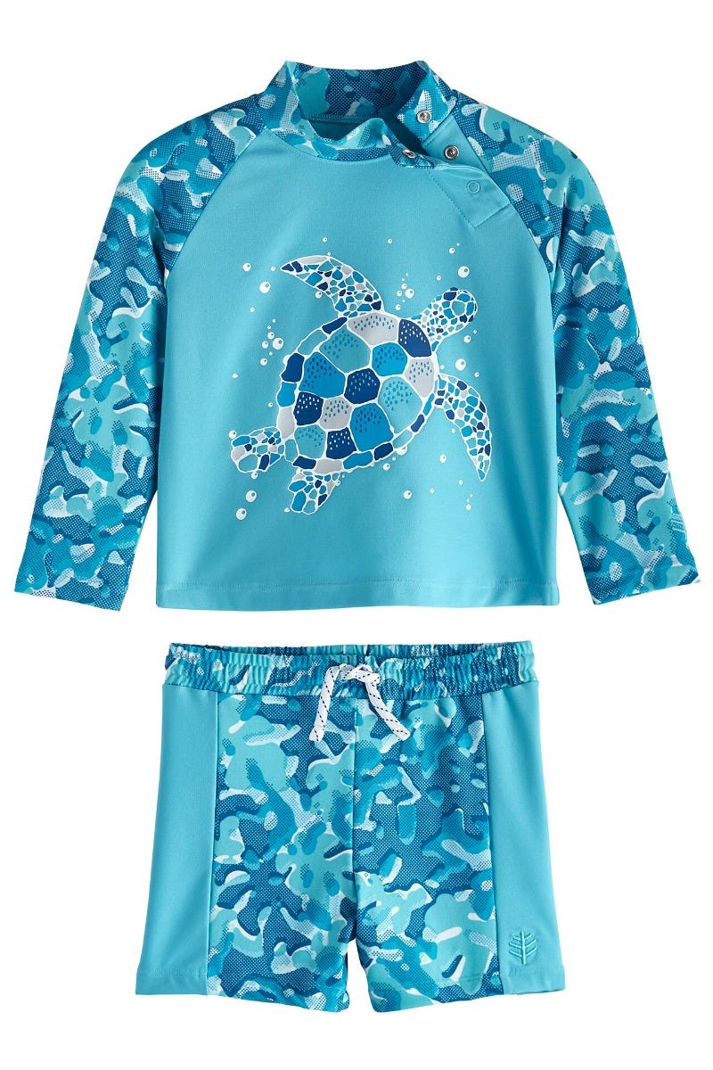 Baby Wave Rash Guard Set | Regular Parent - Image 5