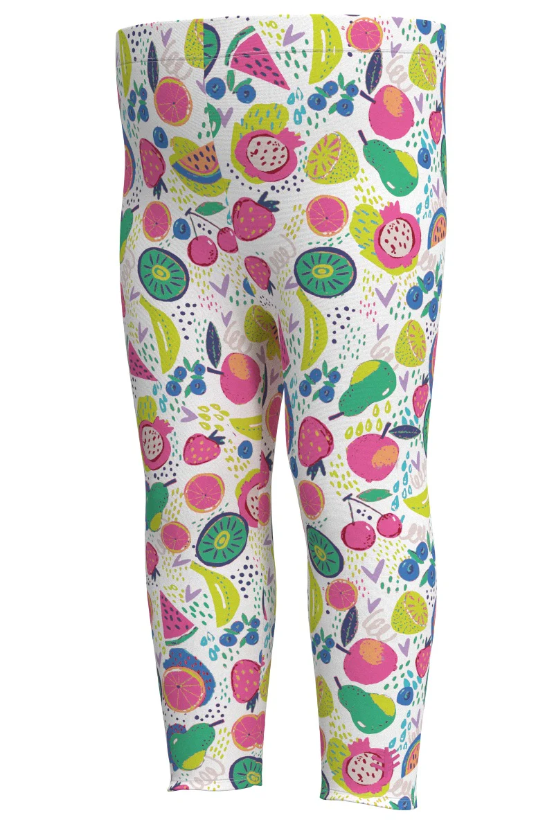 Baby Wave Swim Tights | White Fruit Party - Image 2
