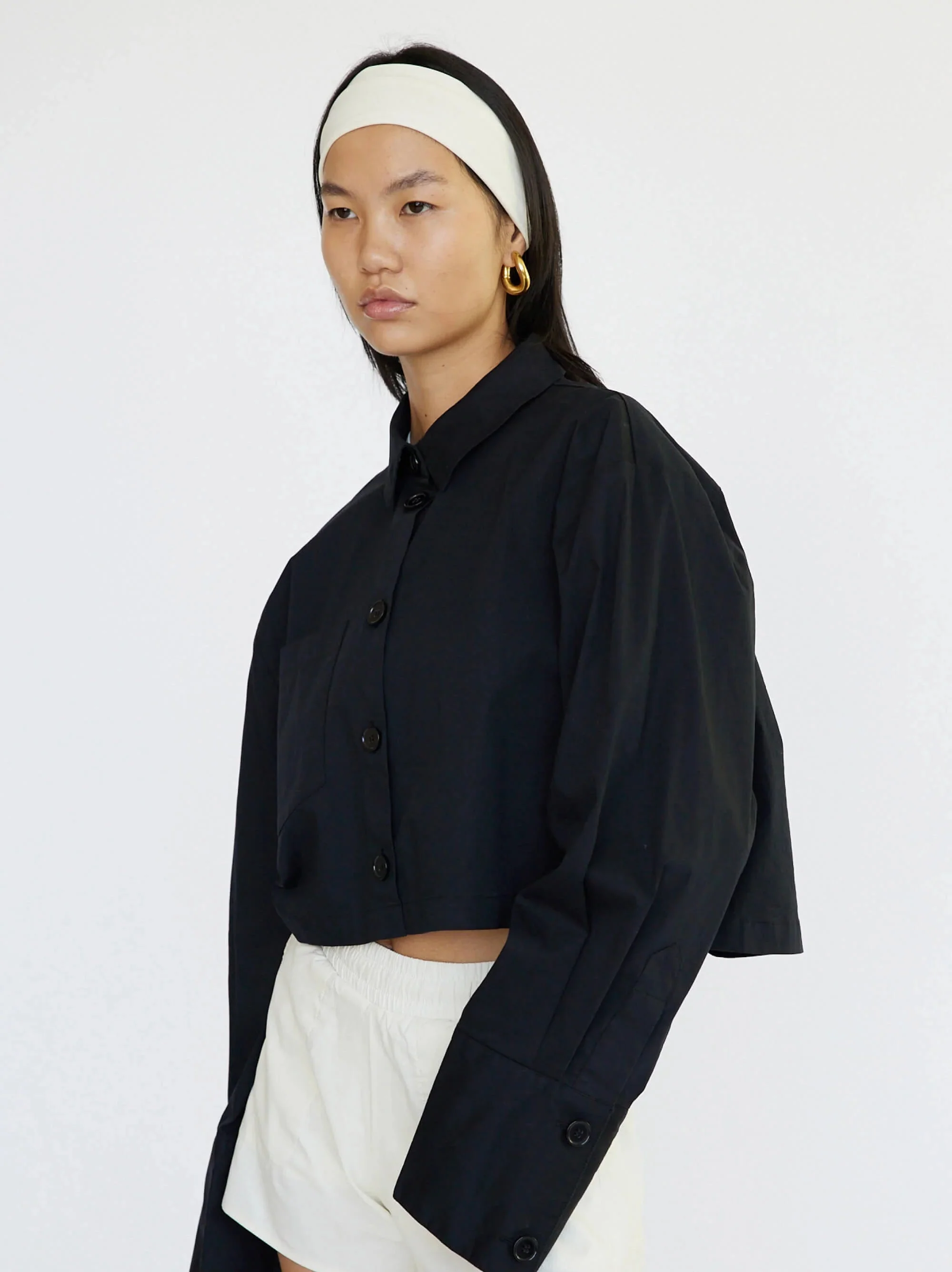 Barthelemy Long Sleeve Cropped Shirt | Regular Parent