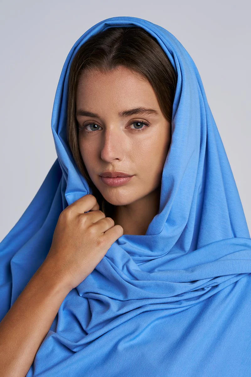 Women's Sanibel Everyday Beach Shawl | Bluebell - Image 3