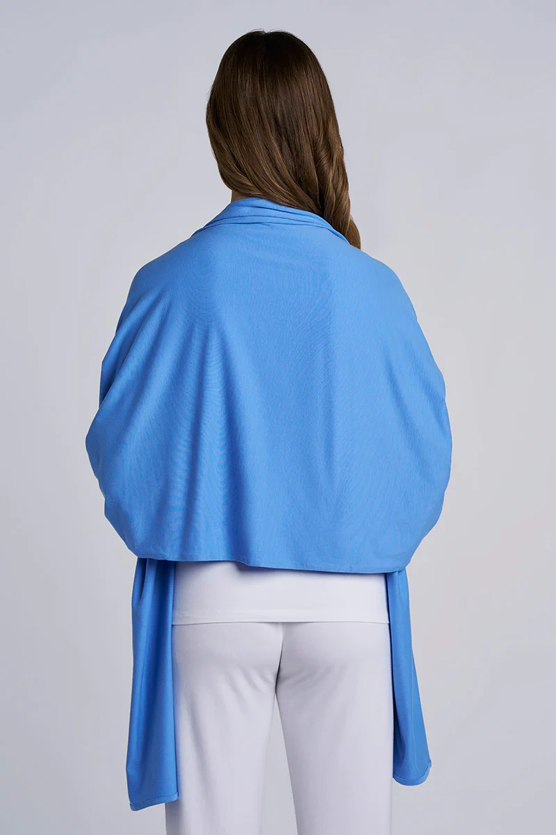 Women's Sanibel Everyday Beach Shawl | Bluebell - Image 6