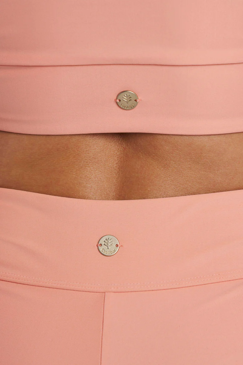 Women's Spring Garden Bikini Swim Crop Top | Soft Blush - Image 5