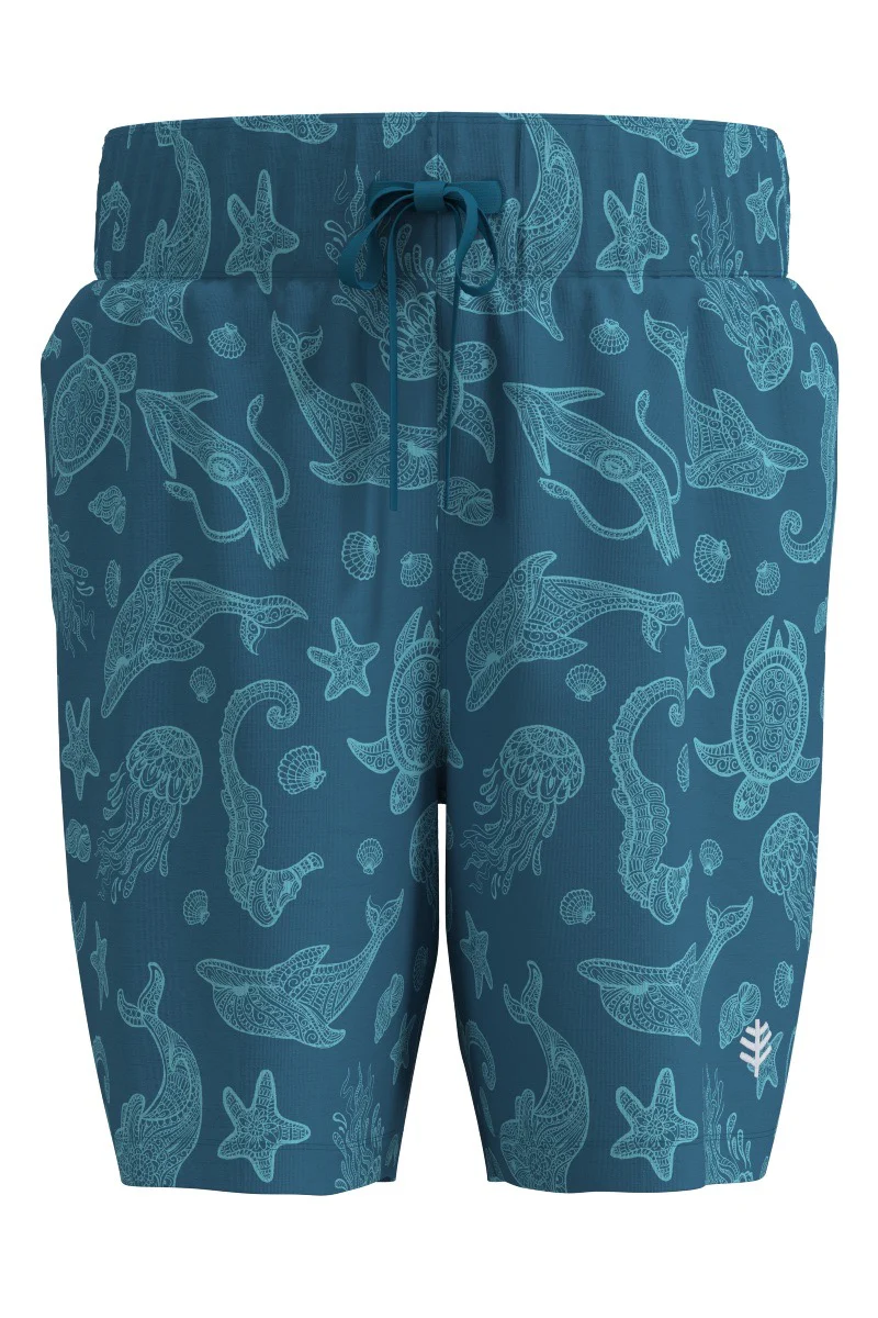 Boy's Island Swim Trunks | Regular Parent - Image 2