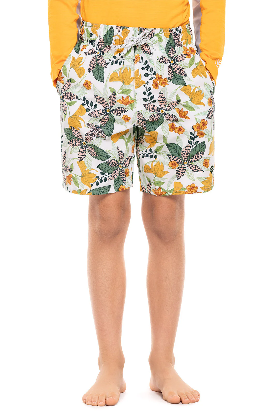Boy's Island Swim Trunks | Regular Parent - Image 12