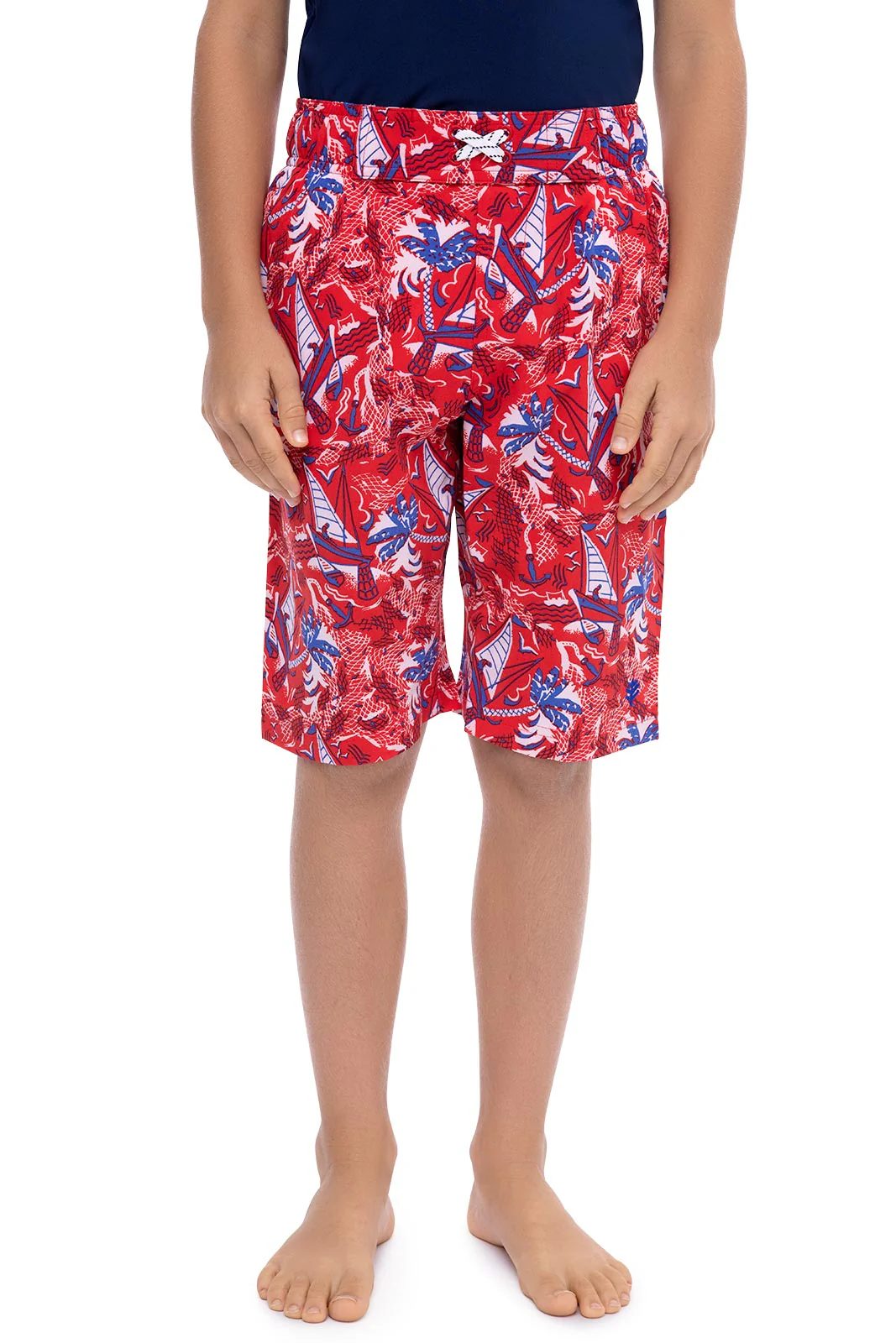 Boy's Island Swim Trunks | Regular Parent - Image 14