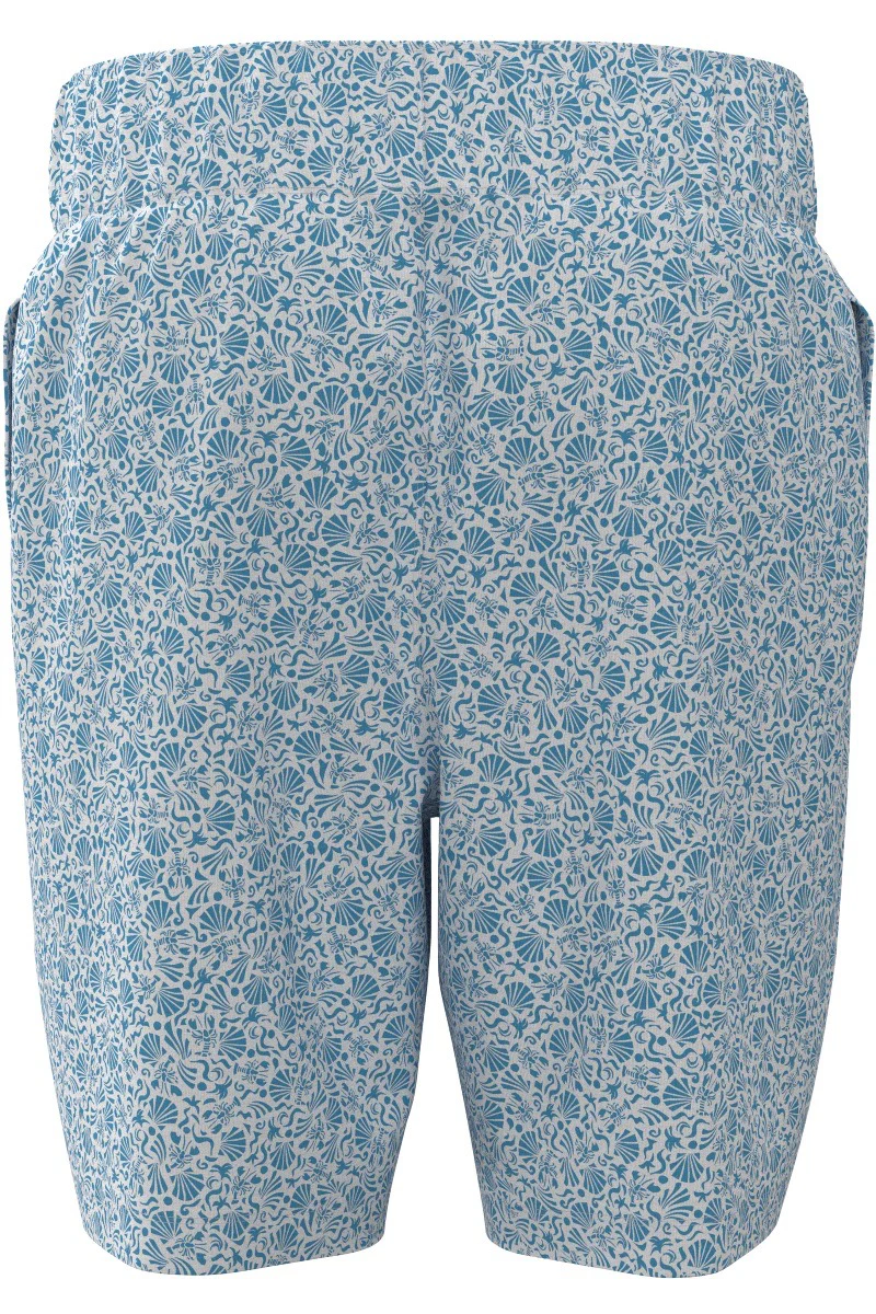 Boy's Island Swim Trunks | Malibu Blue Shell - Image 3