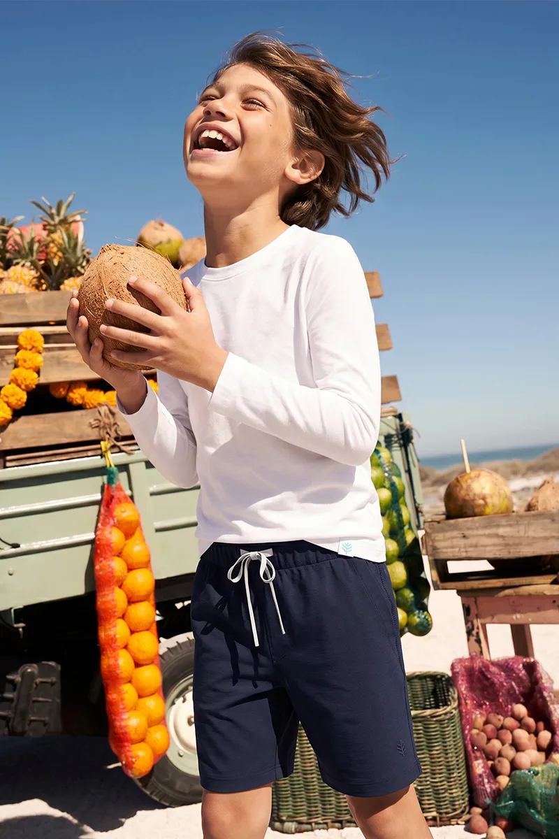 Boy's Island Swim Trunks | Regular Parent - Image 3