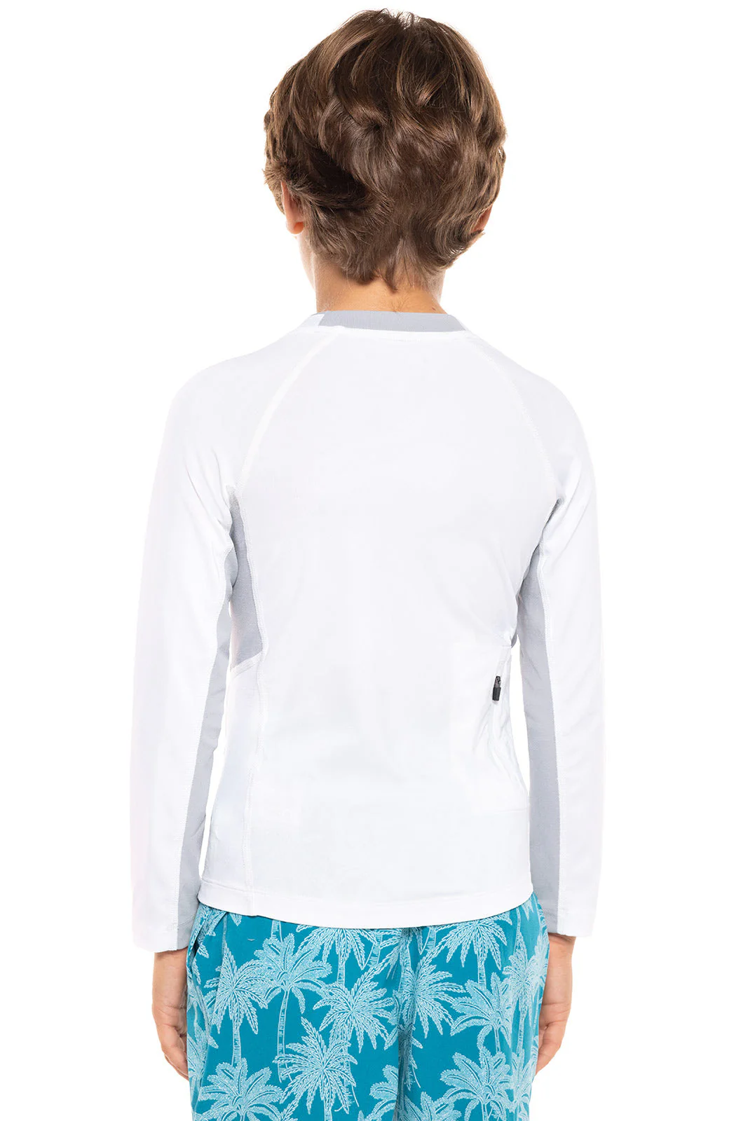 Boy's Ultimate Rash Guard | White - Image 4