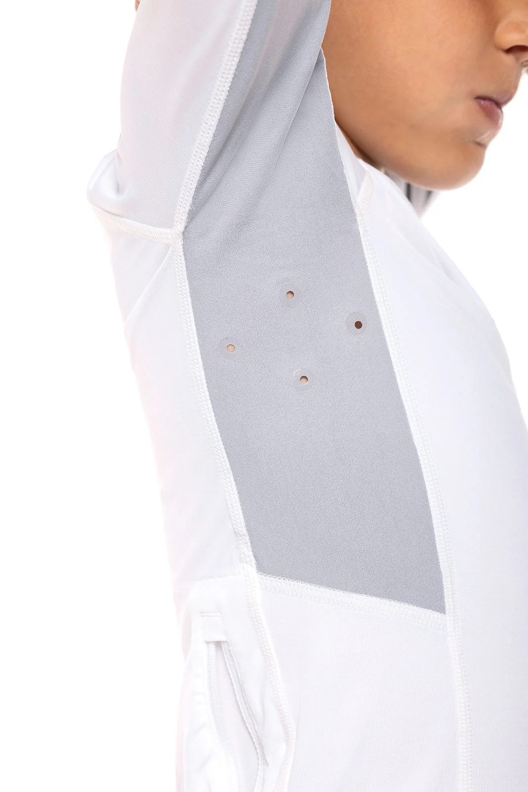 Boy's Ultimate Rash Guard | White - Image 6