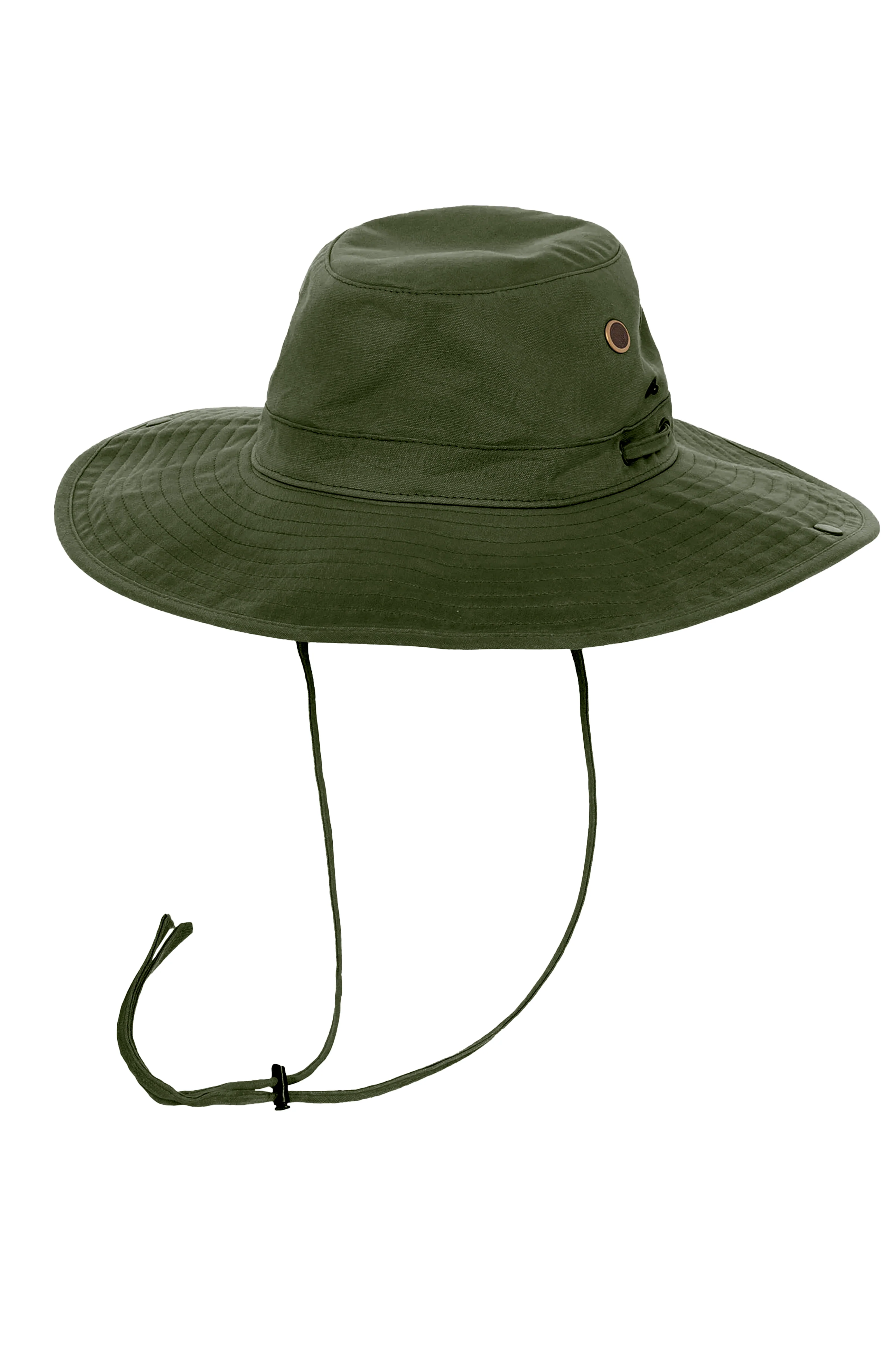 Charlie Cotton Bucket Hat | Forest Green - Image 4