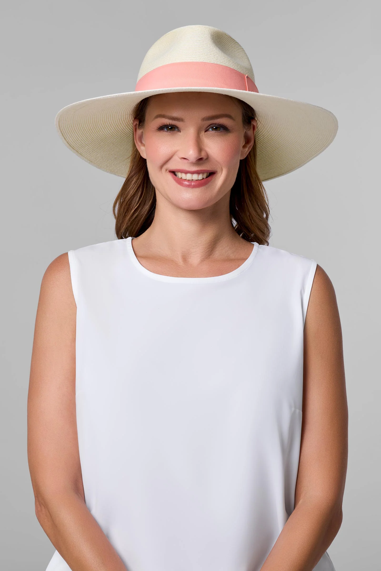 Christy Large Brim Fedora With Fancy Bow | Clearance Parent