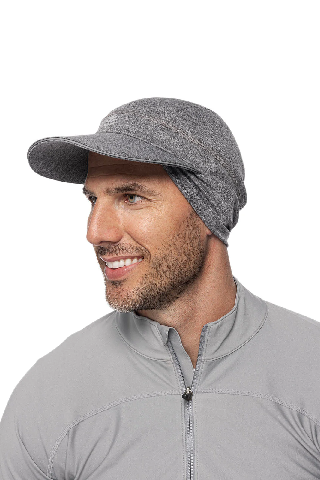 Emmet Fitness Cap with Ear Coverage | Charcoal Heather - Image 4