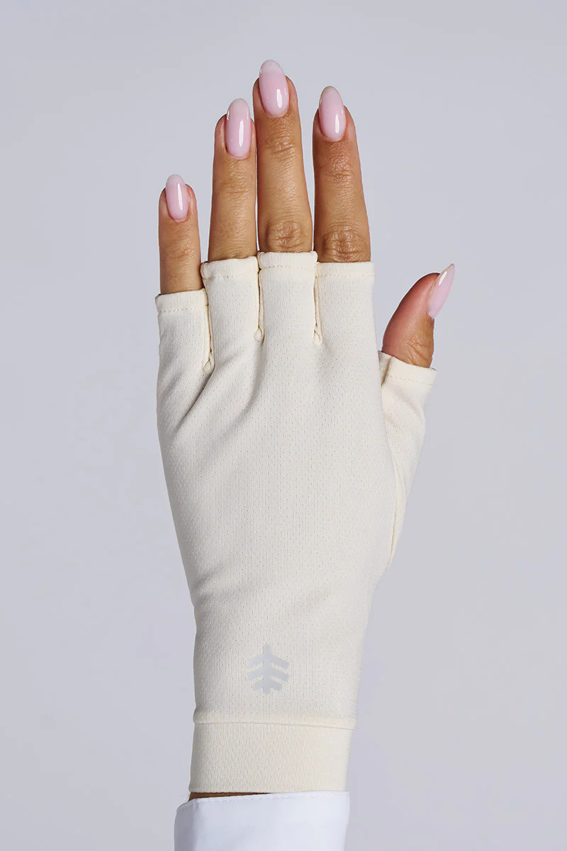 Ouray Fingerless Gloves | Vanilla - Image 3