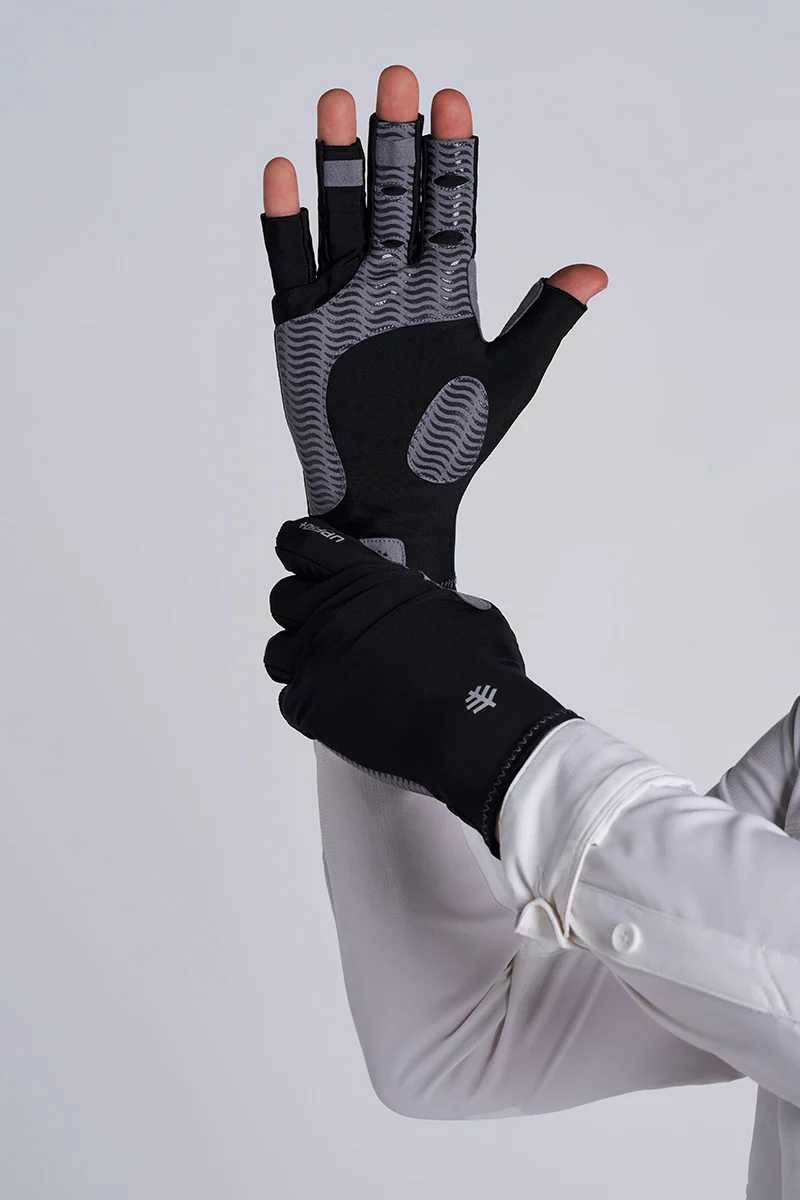 Tahoe Outdoor Sun Gloves | Black - Image 4