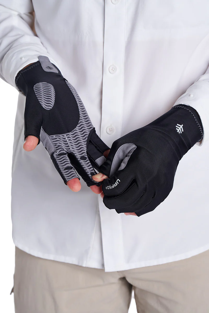 Tahoe Outdoor Sun Gloves | Black - Image 6