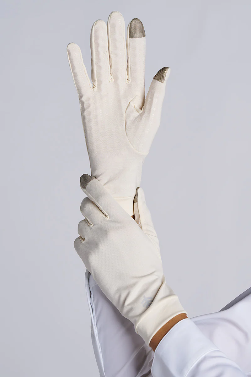 Unisex Gannett Full Finger Gloves | Vanilla