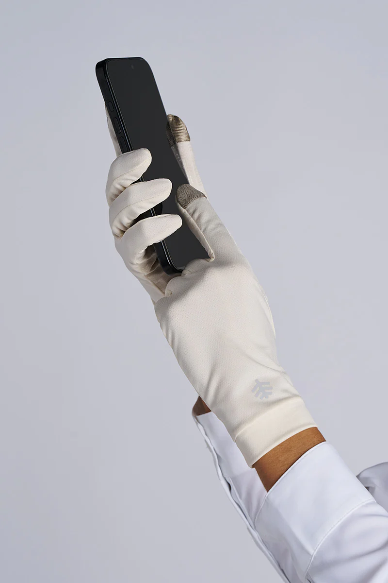 Unisex Gannett Full Finger Gloves | Vanilla - Image 2