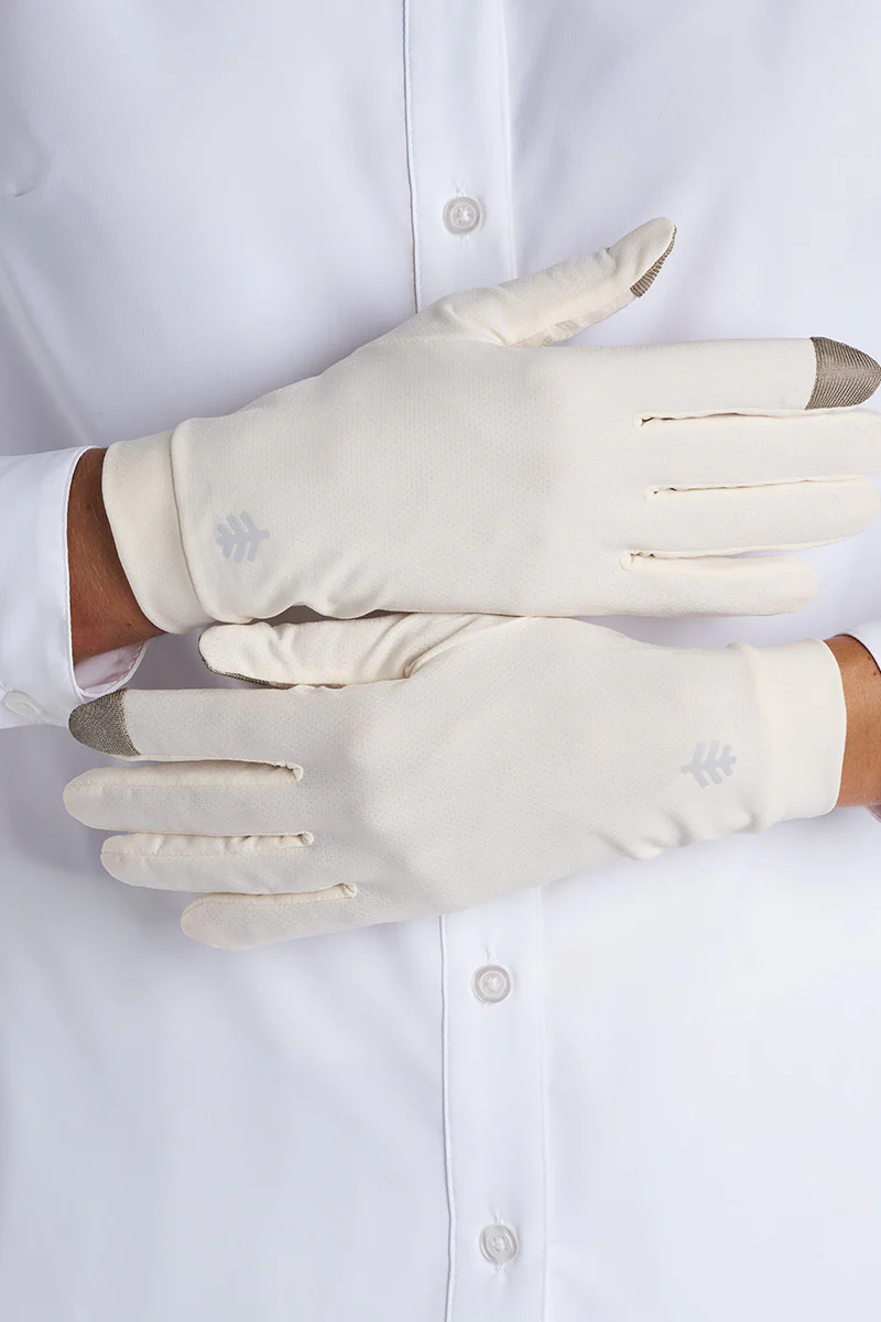 Unisex Gannett Full Finger Gloves | Vanilla - Image 5