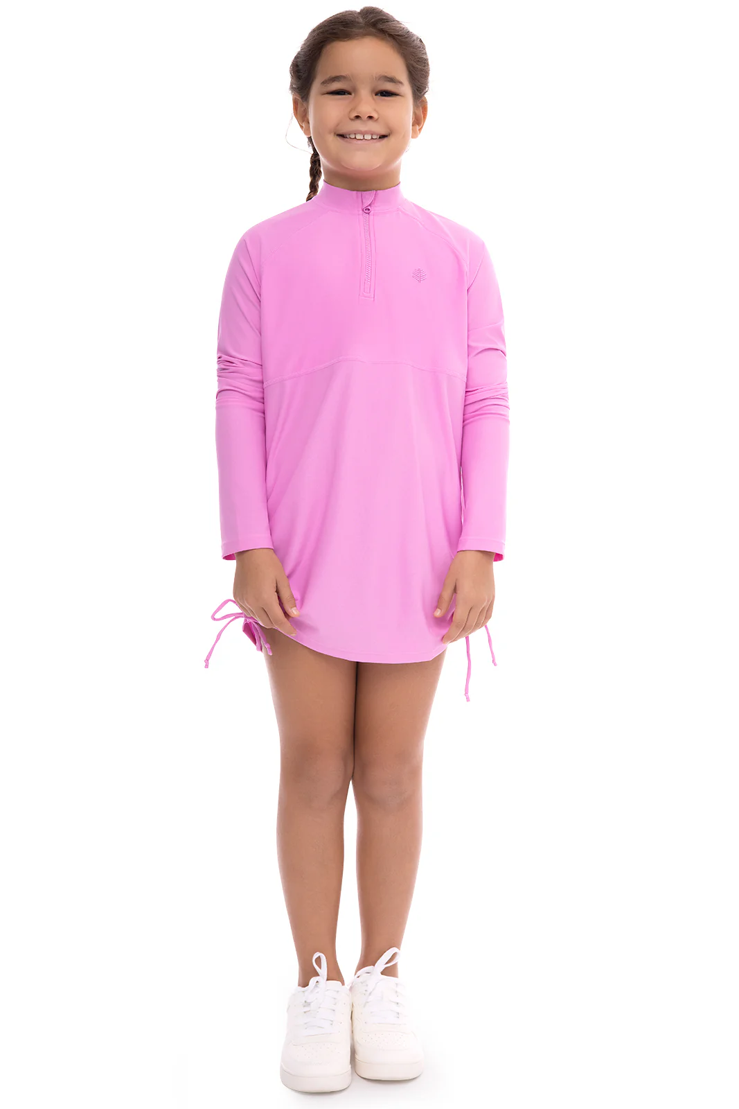 Girl's Lawai Ruche Swim Shirt | Regular Parent - Image 9