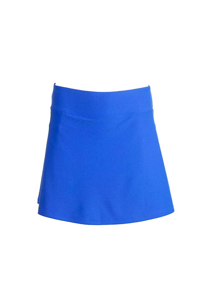 Girl's Wavecatcher Swim Skirt | Baja Blue - Image 4