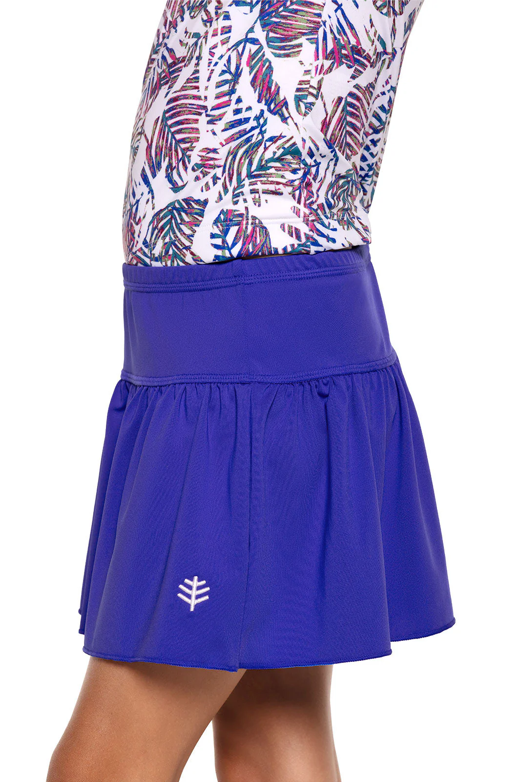 Girl's Wavecatcher Swim Skirt | Baja Blue - Image 5