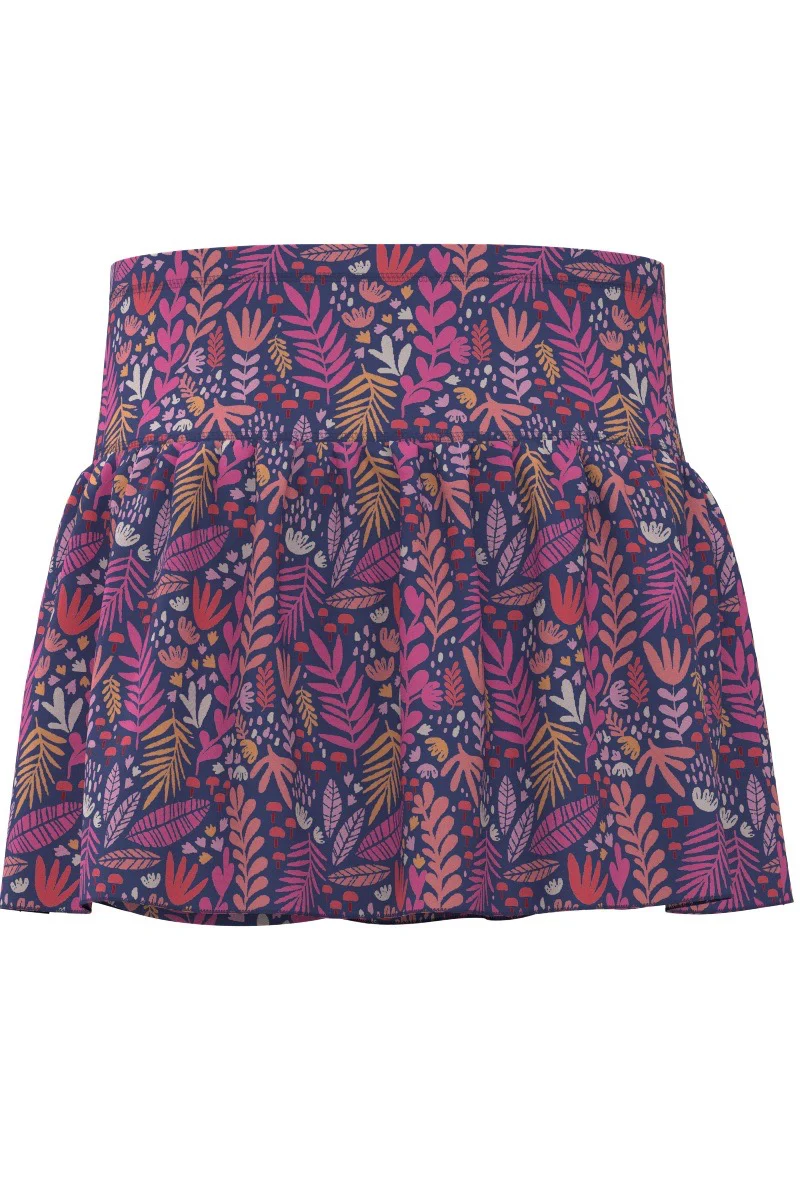 Girl's Wavecatcher Swim Skirt | Future Dusk Blooming Forest - Image 3