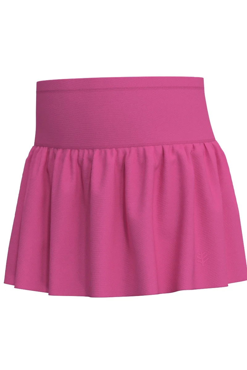 Girl's Wavecatcher Swim Skirt | Tulip Pink