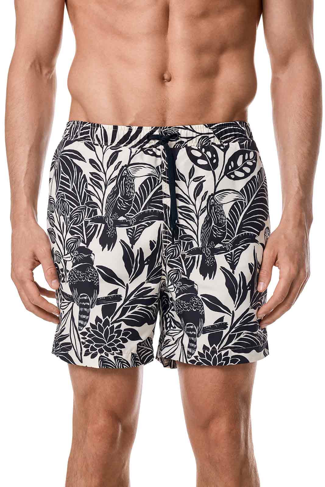 Men's Swim Trunks | Moonlit Tropics - Image 4