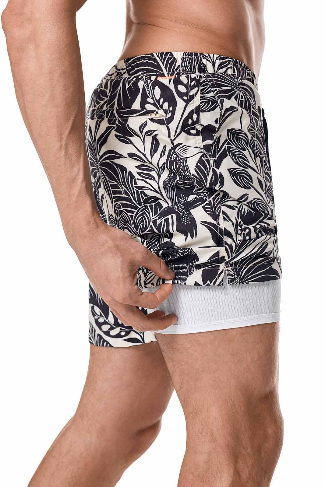 Men's Swim Trunks | Moonlit Tropics - Image 6