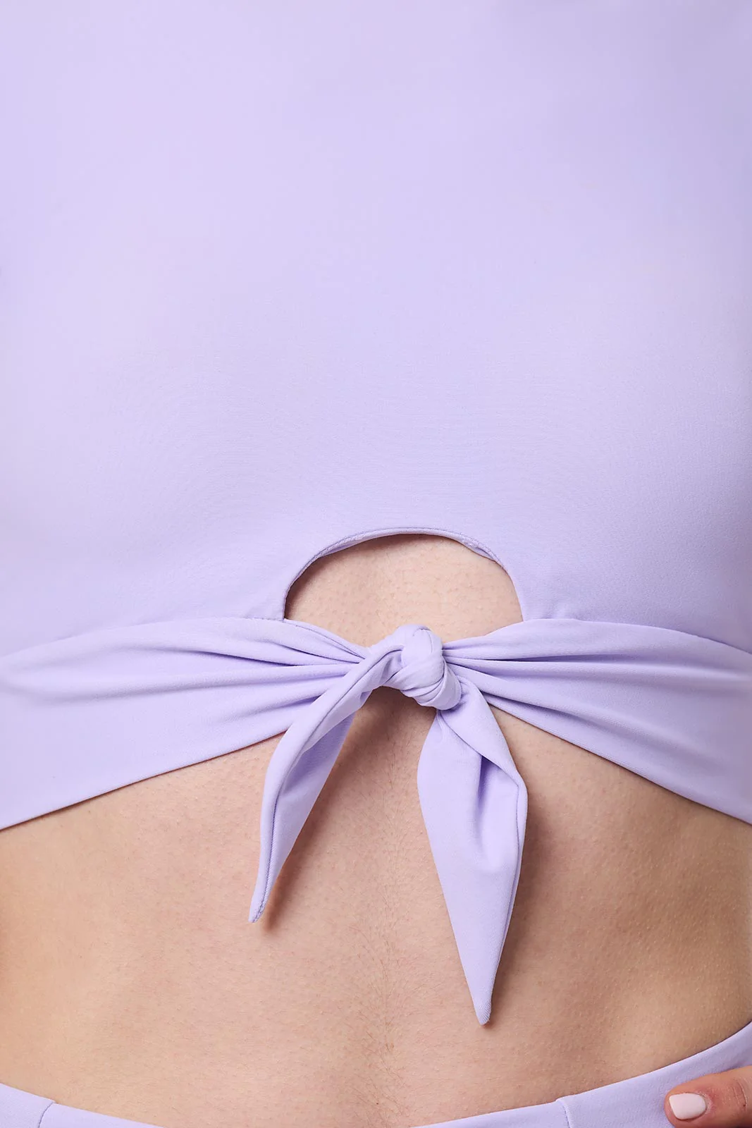 Hibiscus Island Crop Swim Crop Top | Lavendula - Image 5