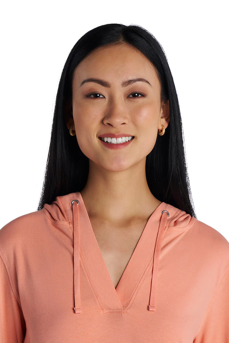 Women's Catalina Cover-Up Dress with Pockets | Soft Blush - Image 6