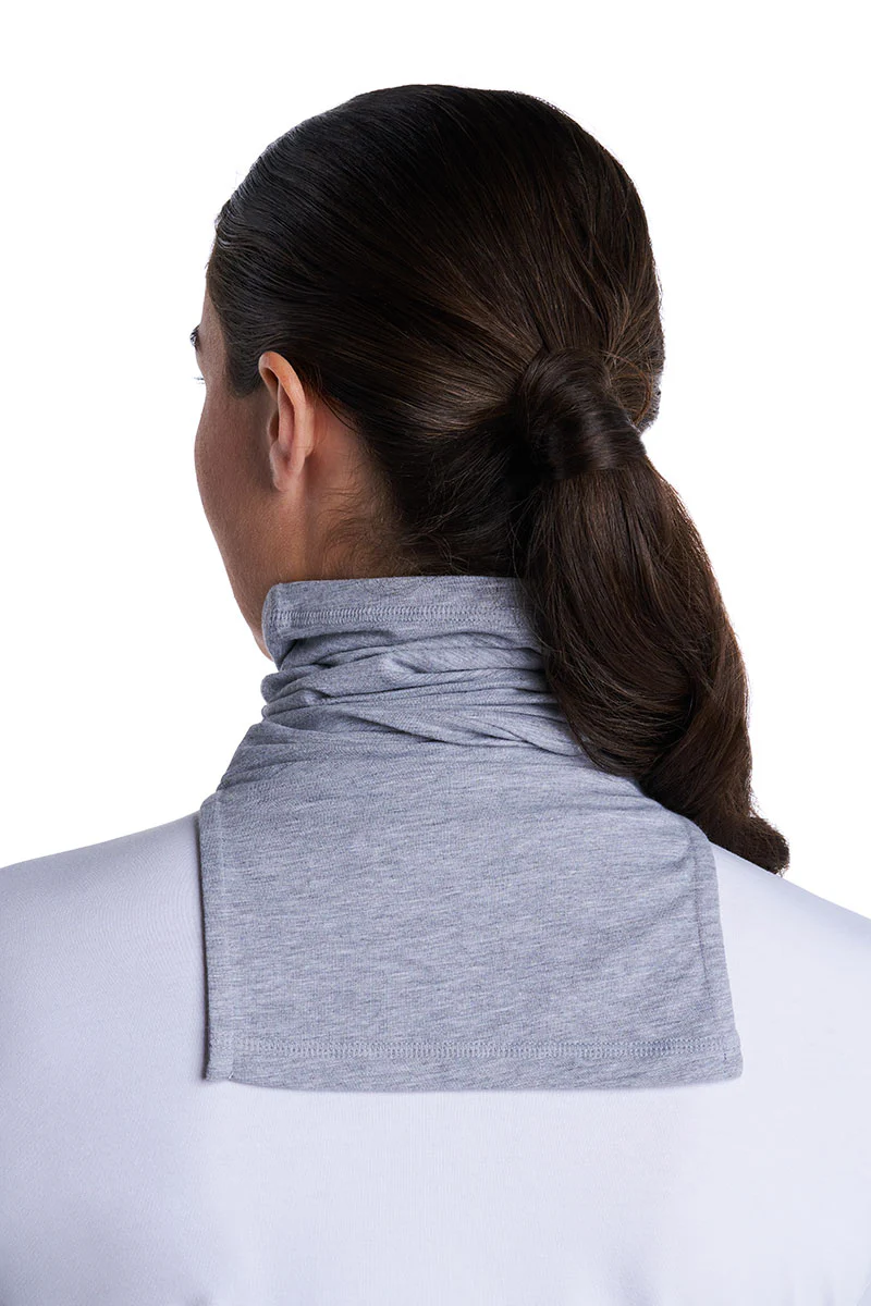 Key West Sun Neck Gaiter | Grey Heather - Image 5