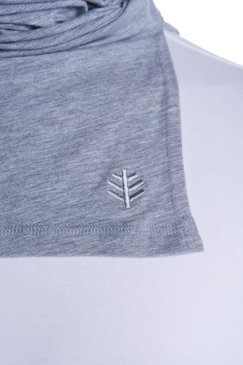 Key West Sun Neck Gaiter | Grey Heather - Image 6