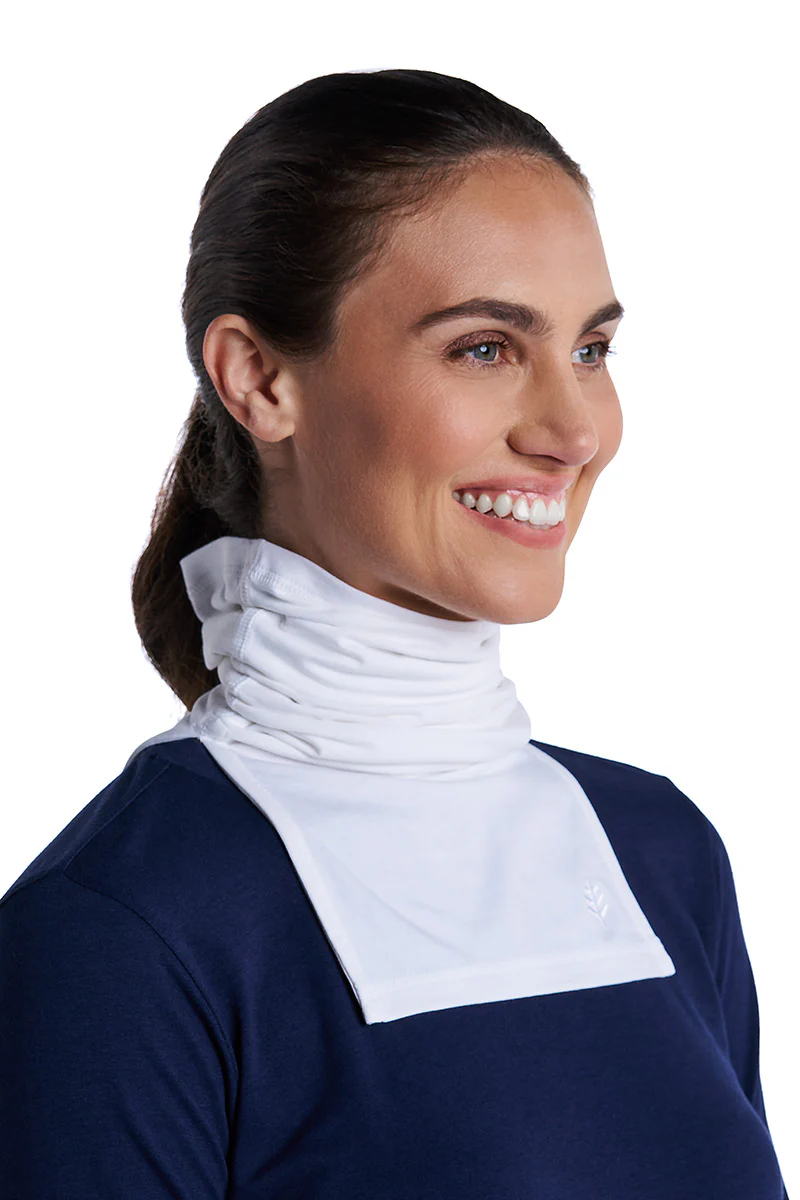 Key West Sun Neck Gaiter | White - Image 4