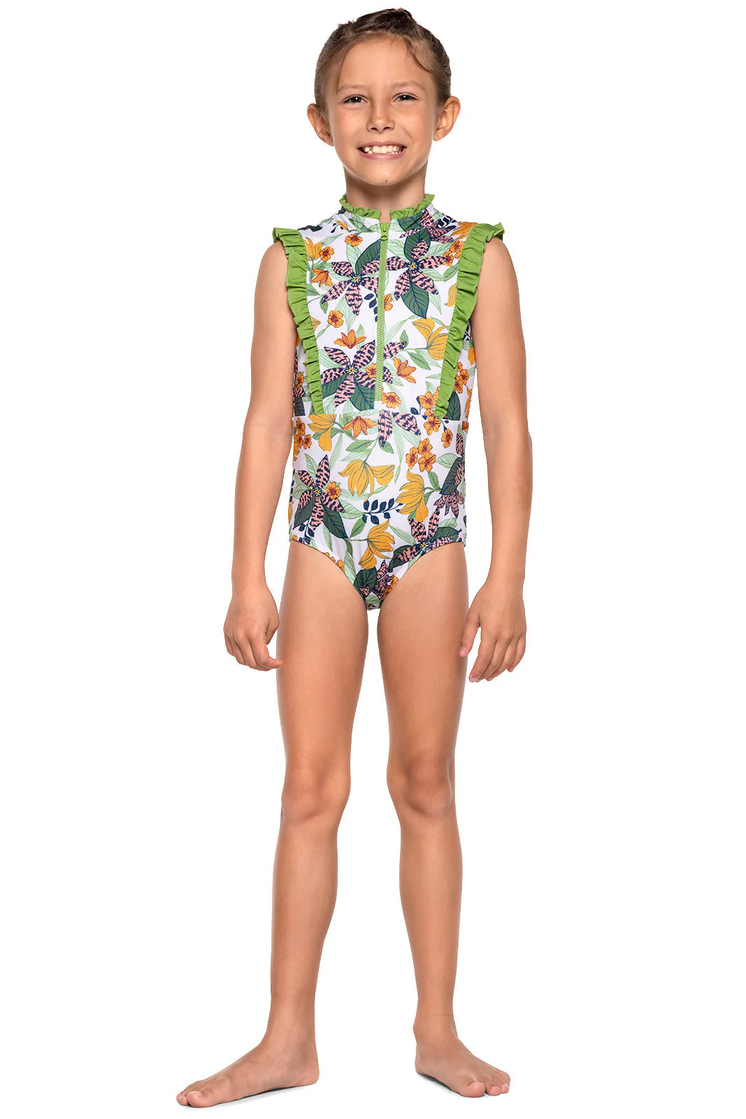 Kid's Angelfish Ruffle Swimsuit | Regular Parent - Image 2
